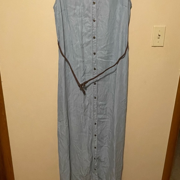 NWT Kut From The Kloth Chambray Maxi Dress Size XL - Picture 4 of 9